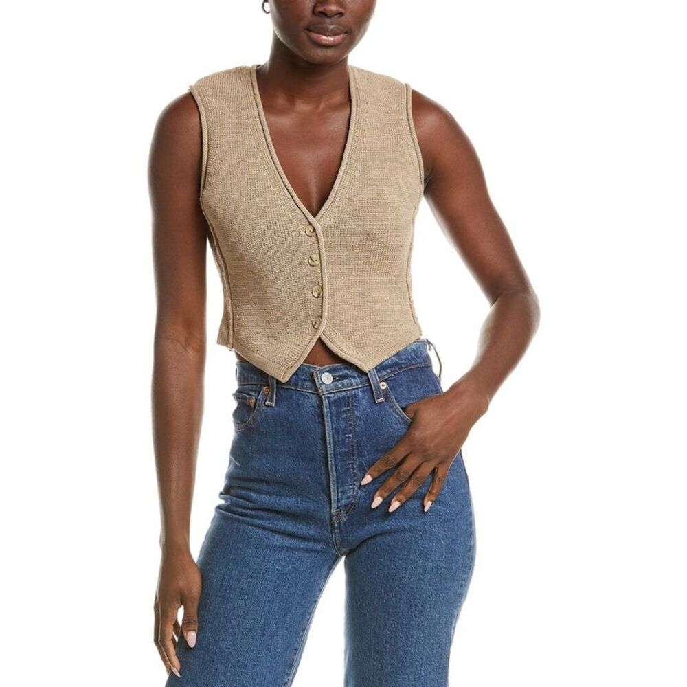 Dh New York Womens Arizona Vest, Gray